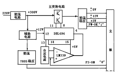 开关电源,开关电源IC内部电路