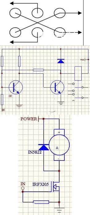 驱动电路,直流电机