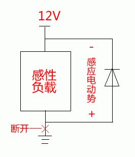 继电器为什么要并联二极管