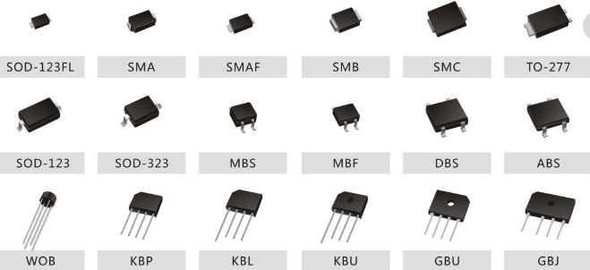 整流二极管,稳压二极管,开关二极管