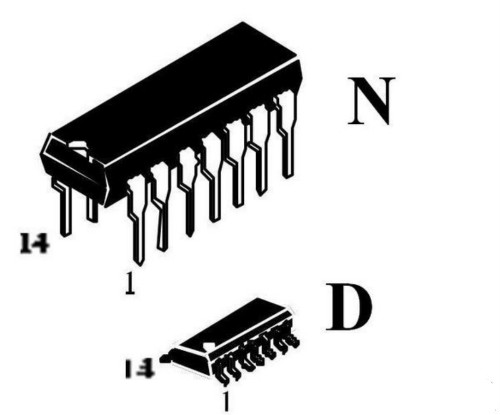 IC的DIP封装和SOP封装