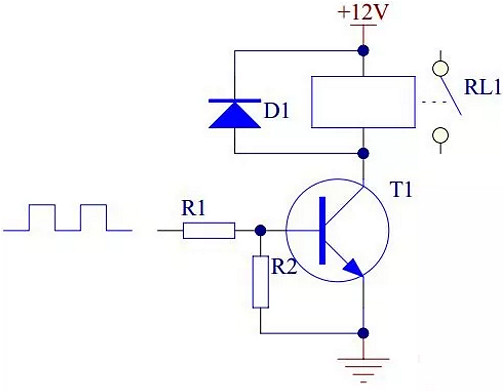 继电器,晶体管,驱动电路