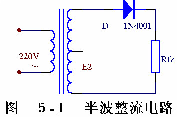 电子电路图，整流二极管的作用,整流电路