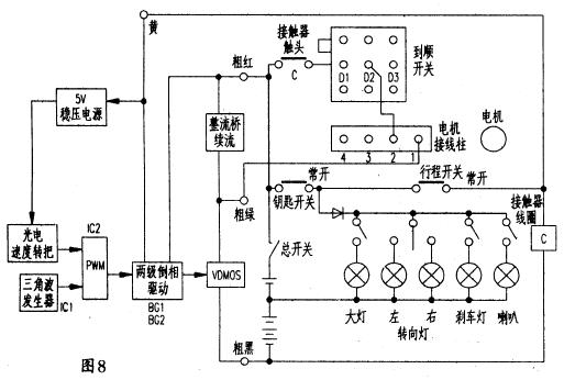 电动自行车控制器电路