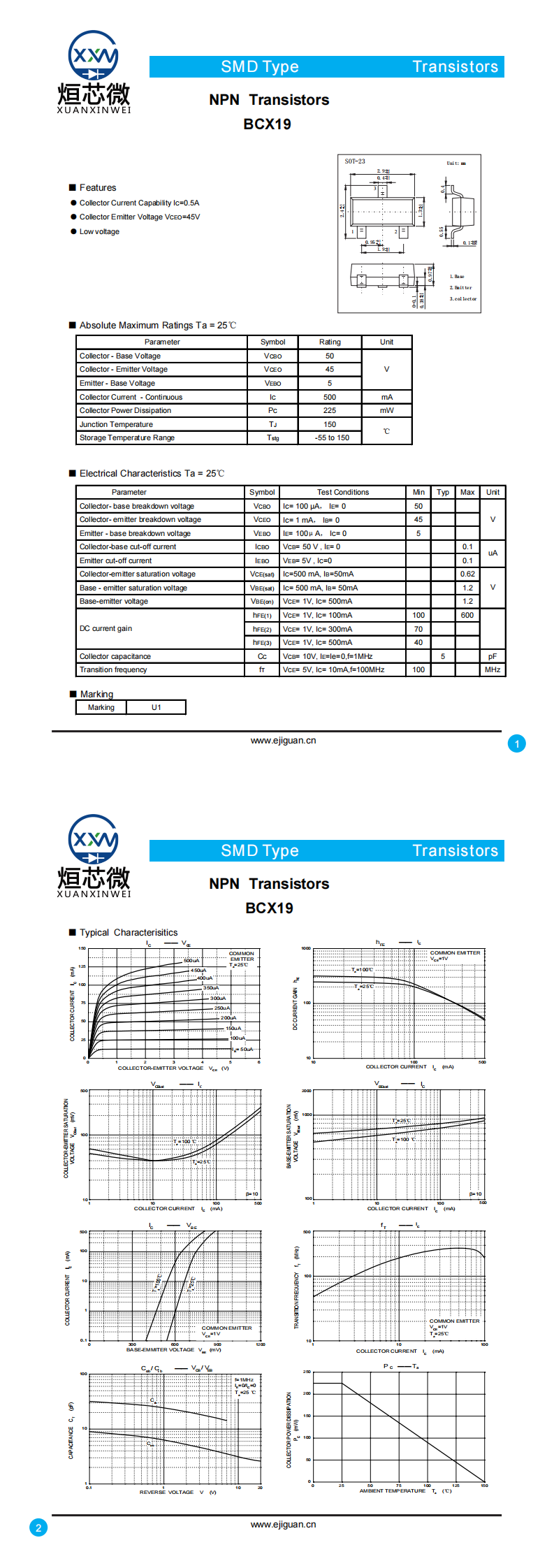 BCX19三极管