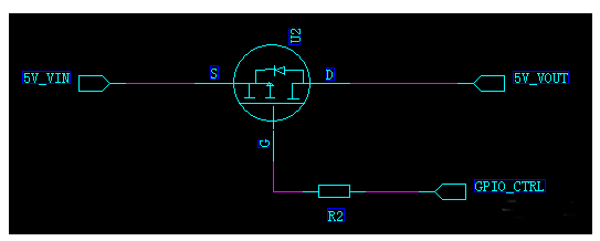 MOS管的导通条件,MOS管的基本开关电路
