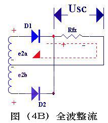 半波整流,全波整流,桥式整流