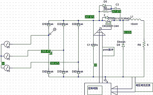 1000W逆变器 220V MOSFET