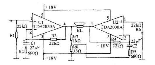 TDA2030功放电路