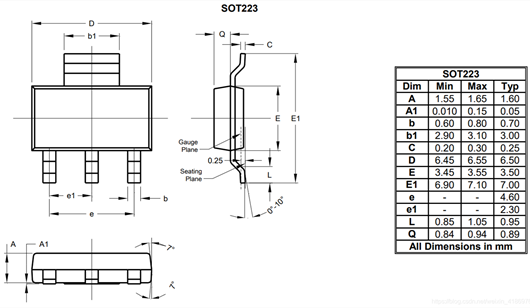 SOT223封装