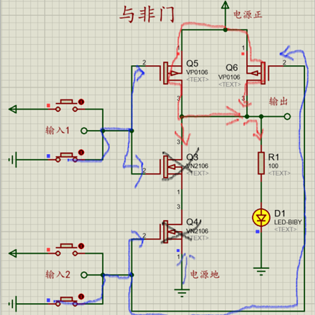 MOS管逻辑电路