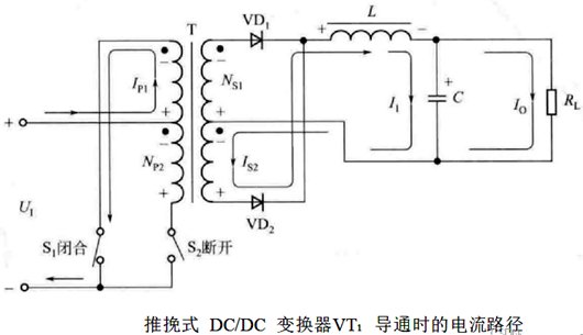推挽式变换电路