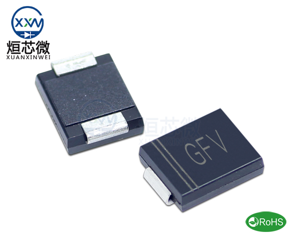 SMCJ45A参数,TVS二极管SMCJ45A瞬态抑制二极管