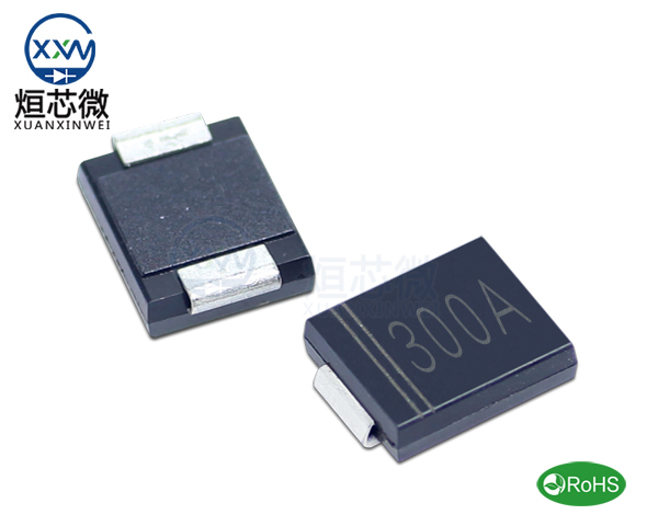 1.5SMC300A参数,TVS二极管1.5SMC300A瞬态抑制二极管
