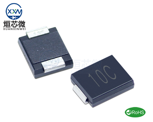 1.5SMC10CA参数,TVS二极管1.5SMC10CA瞬态抑制二极管